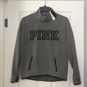 Grey PINK pullover